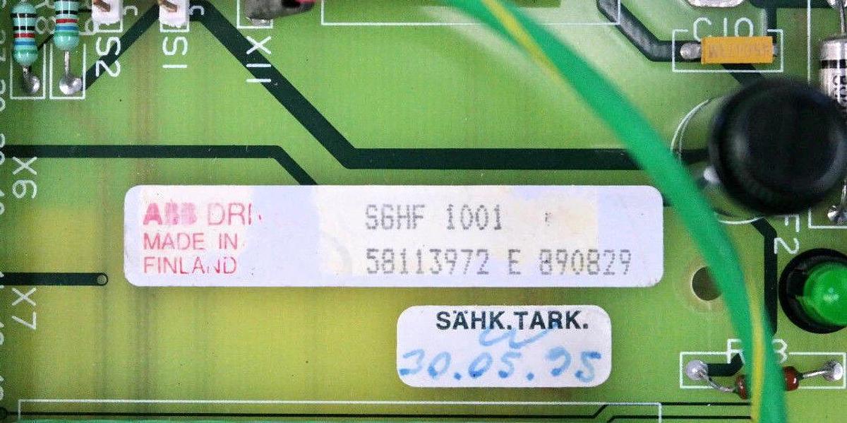 Refurbished REPAIRED ABB SGHF 1001 58113972 E DDC TERMINAL BLOCK BOARD 3400-TB2 SGHF-1001