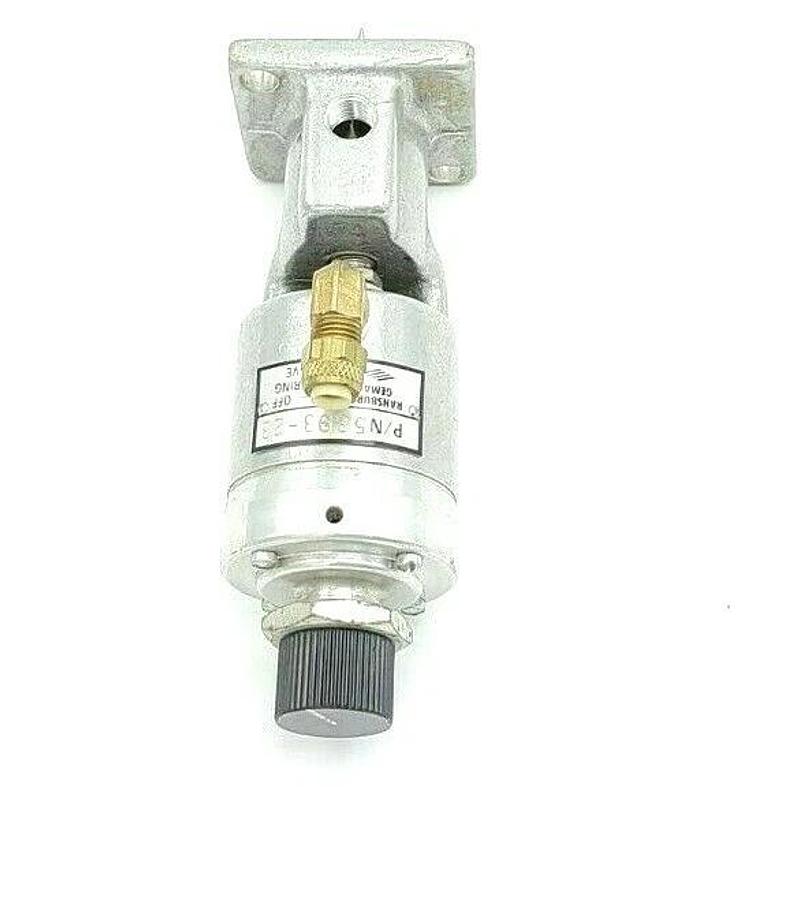 Used RANSBURG GEMA 5393-23 ON-OFF METERING VALVE 539323