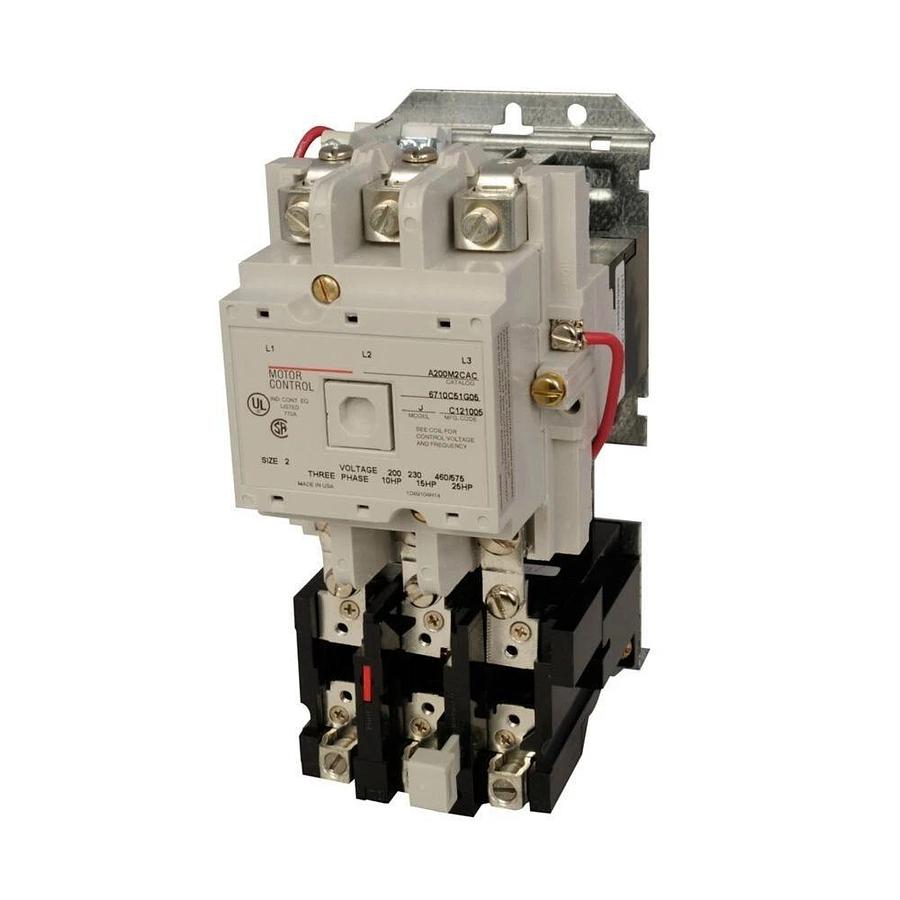 Used NEW EATON A200M2CAC MODEL J A200 NEMA NON REVERSING STARTER 6710C51G05 NSFS 786678231211