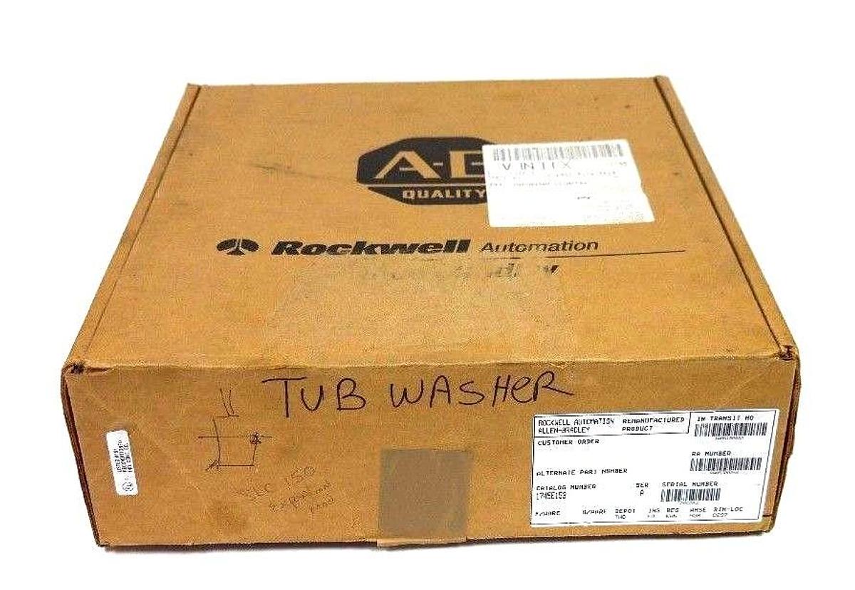 Used REMANUFACTURED ALLEN BRADLEY 1745-E153 SER. A EXPANSION MODULE 10-30 V 1745E153