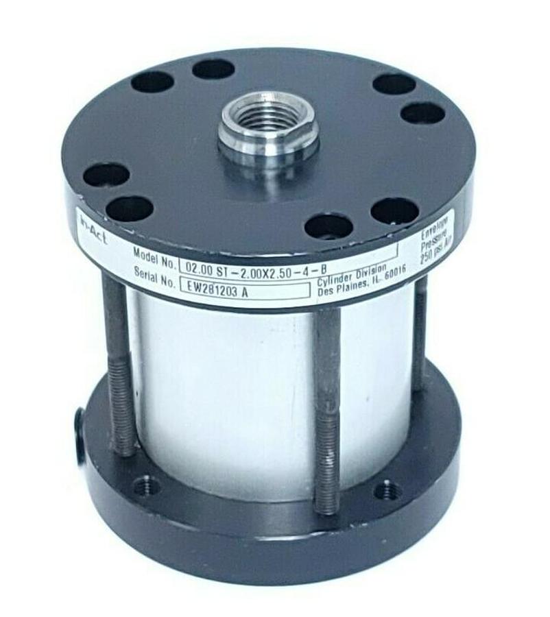 Used LIN-ACT 02.00 ST-2.00X2.50-4-B CYLINDER 250 PSI AIR