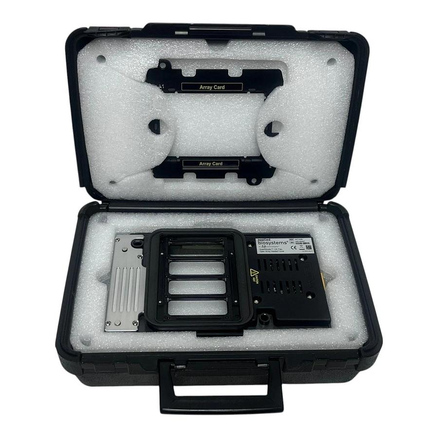 Applied Biosystems QuantStudio 12K Flex Open Array Heated Cover 4471049 w/ Case