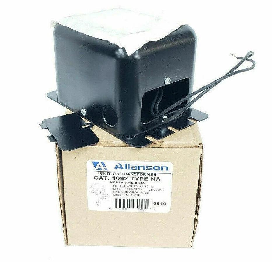Used CASE OF 6 NIB ALLANSON 1092-NA IGNITION TRANSFORMERS 120/6000V 1092NA