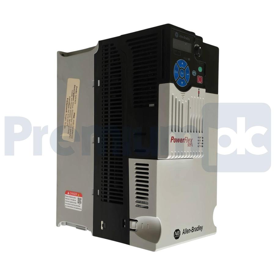 Used Surplus Allen Bradley 25B-D030N104 /A PowerFlex 525 AC Drive 3Ph 480V 20HP