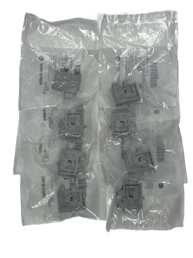 Lot of 8 Allen Bradley 100-FSV136 Ser A Surge Suppressors - NSFS