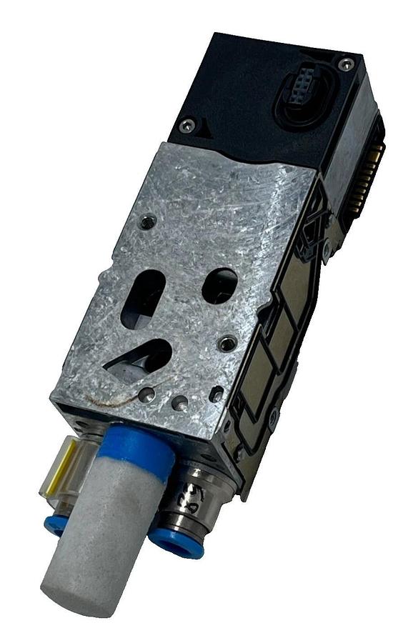 Used Festo MPA Valve Assembly: VMPA-FB-AP-P1 Sub-base & VMPA-FB-EMG-P1 Module