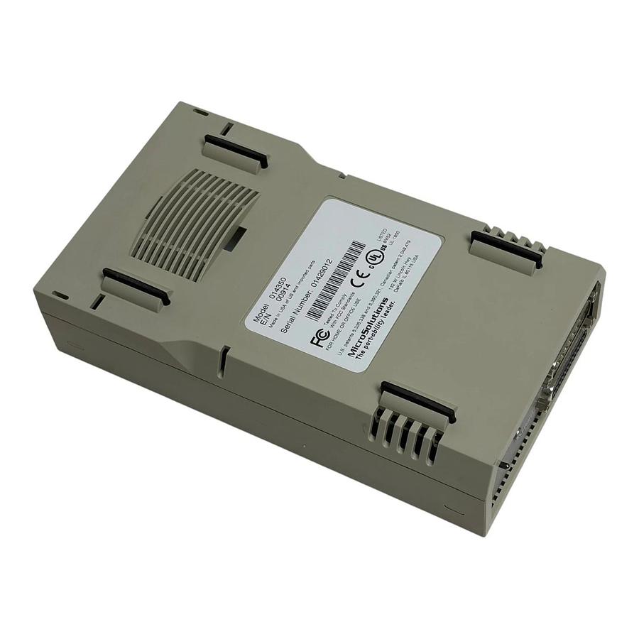 Used Vintage MicroSolutions Backpack 3.5" External Floppy Diskette Drive Model 014350
