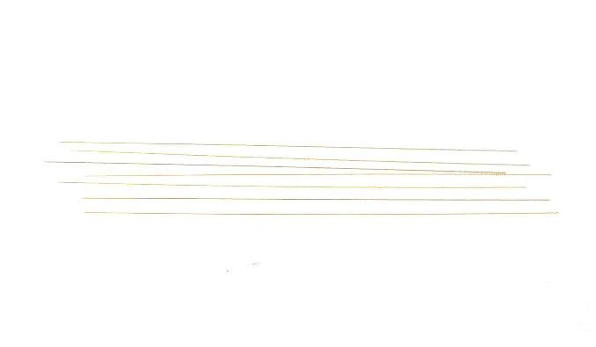 Used LOT OF 7 NEW WATERS M956097BD1 FUSED SILICA DETAIL CAPILLARIES