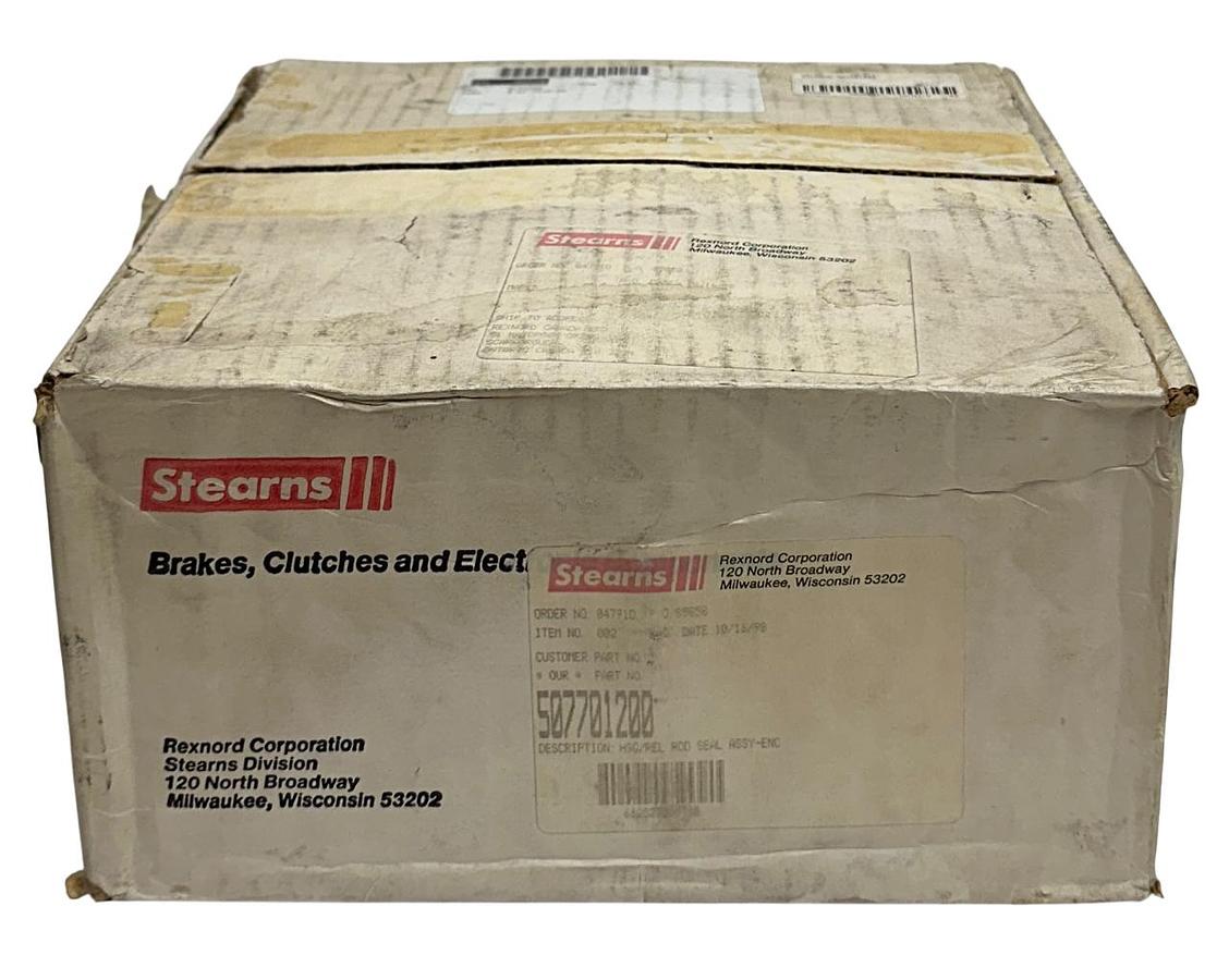 Used REXNORD STEARNS 507701200 HOUSING / RELEASE ROD SEAL ASSEMBLY OEM NSMP