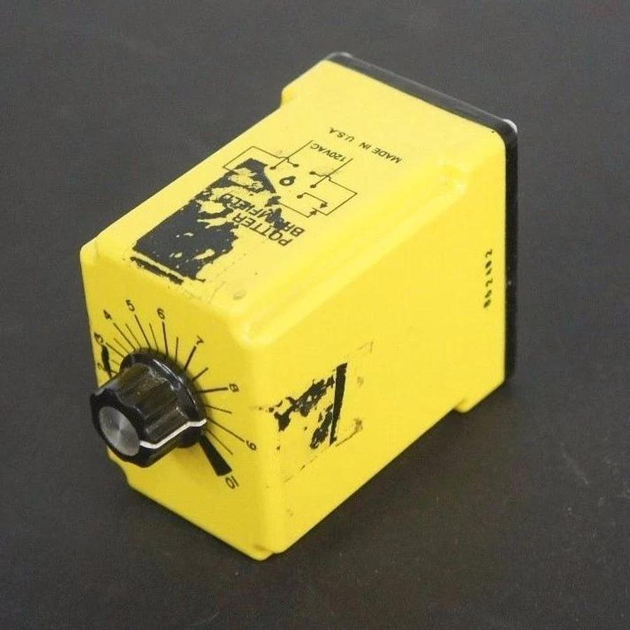 Used POTTER & BRUMFIELD CGB-38-70010M TIME DELAY RELAY 10MIN, 120VAC