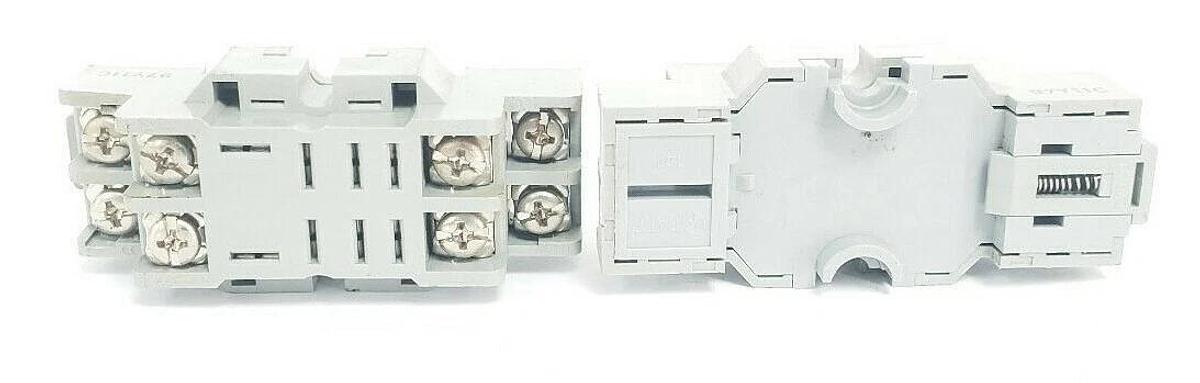 Used LOT OF 10 SQUARE D 8501NR42 RELAY SOCKETS 10AMP 300V