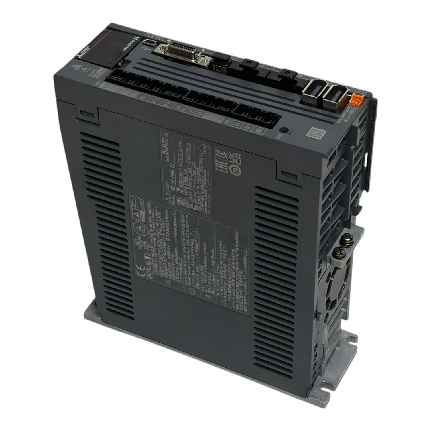 Used Mitsubishi MR-J4-100B-RJ AC Servo Amplifier Drive Melservo 1kW 200-240V Repaired