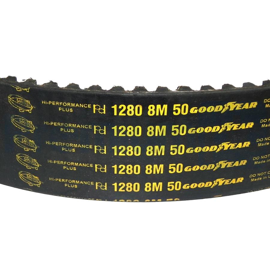 Goodyear 1280-8M-50 | 12808M50 Synchronous Timing Belt 1280mm L 50mm W 160T NSNP