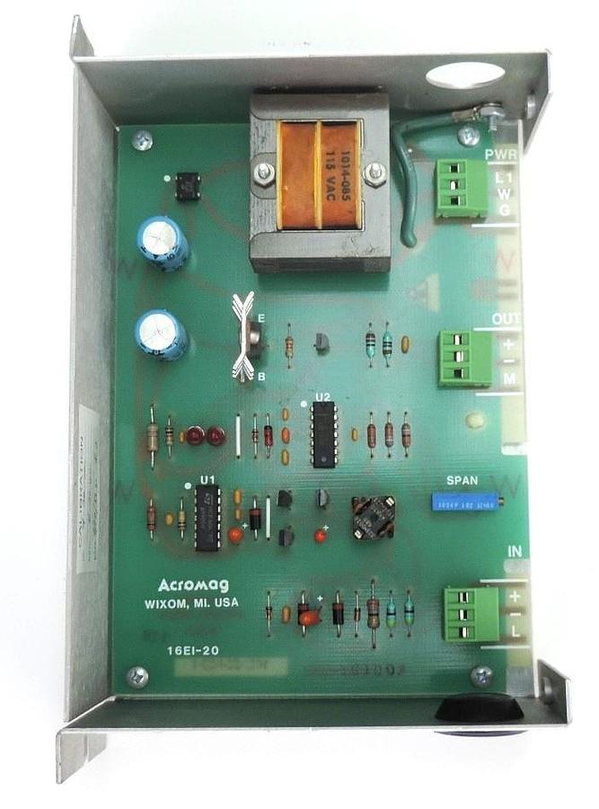 Used ACROMAG 16EI-20-I2-01 ISOLATOR 16EI20I201, 115VAC, 50-60HZ, 0.1A