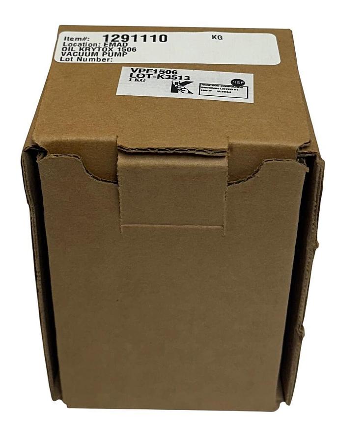 KRYTOX VPF 1506 / VPF1506 OEM OIL FOR VACUUM PUMPS 1KG BOTTLE CLEAR NSMP