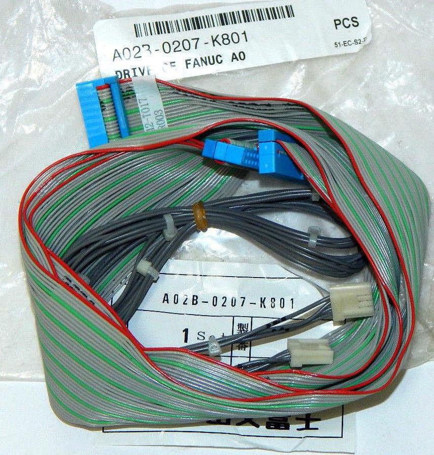 Used NEW GE FANUC A02B-0207-K801 DRIVE CABLE A02B0207K801