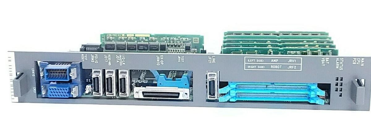 Used FANUC A16B-3200-0400/06D MAIN CPU BOARD A16B-3200-0400 W/ DAUGHTER BOARDS
