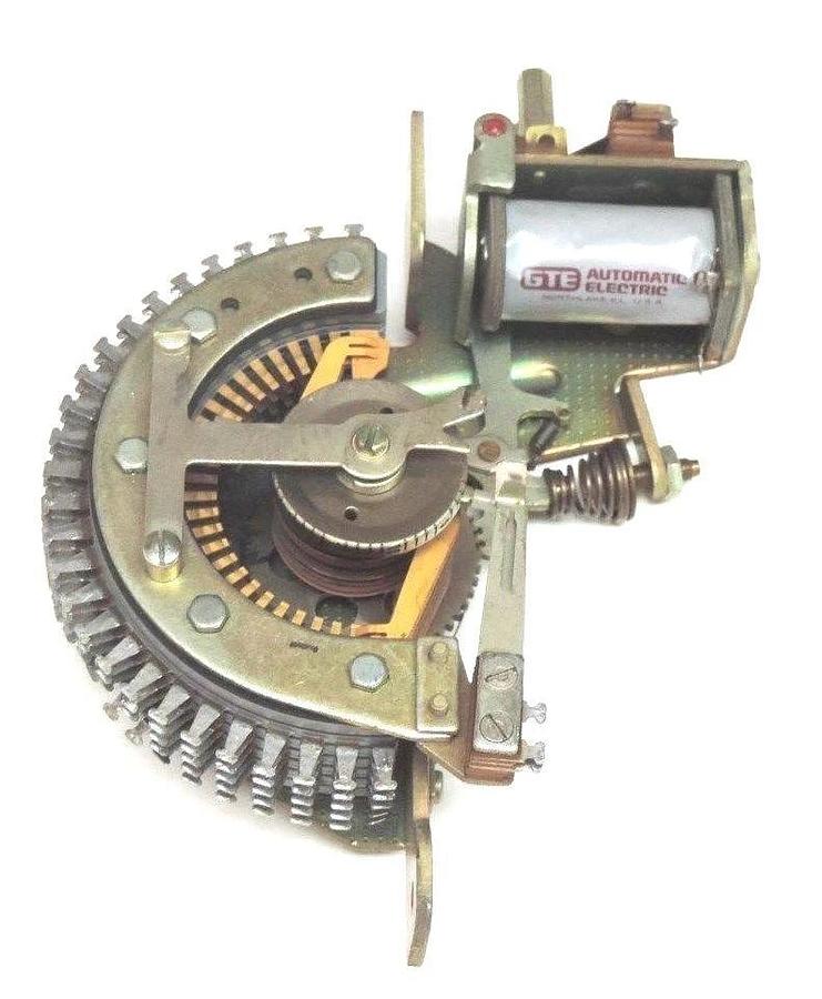 Used GTE AUTOMATIC ELECTRIC TYPE 45 ROTARY SWITCH PW 50003 1, C1-101