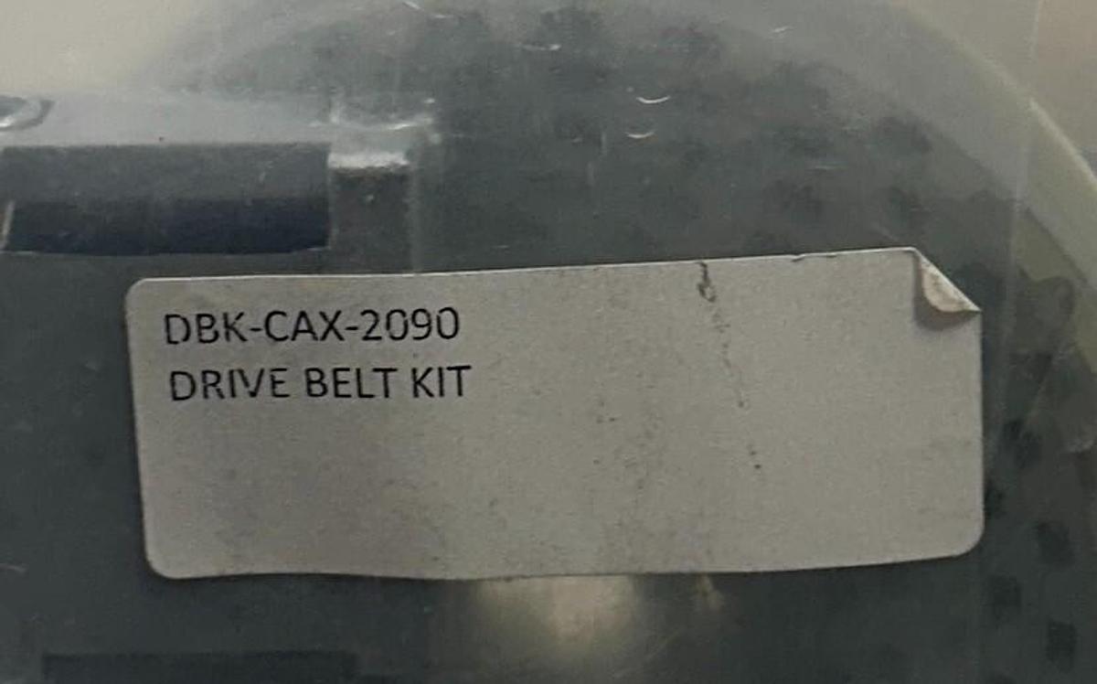 Used MACRON DYNAMICS DBK-CAX-2090 / DBKCAX2090 DRIVE BELT KIT OEM NSMP