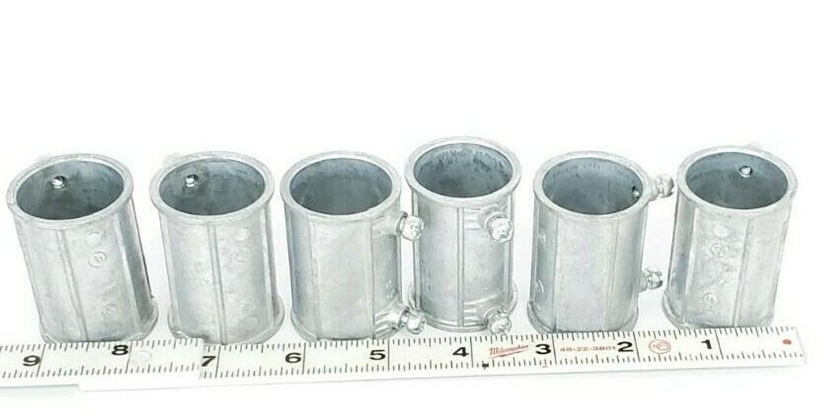 Used LOT OF 6 NEW GENERIC 5XC17 COUPLING SETSCREWS 1''