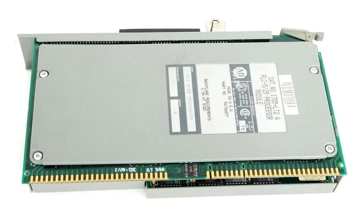 Used ALLEN BRADLEY 1785-LT2 PROCESSOR MODULE SER. A F/W REV. L 96736877 W/ TL-5104