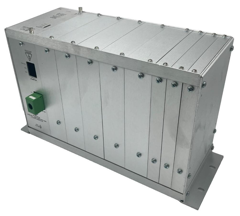 Used Delta TAU ACC-R2-UMAC 10-Slot Chassis Rack w/ 100V-240V AC Power Supply, NSNP