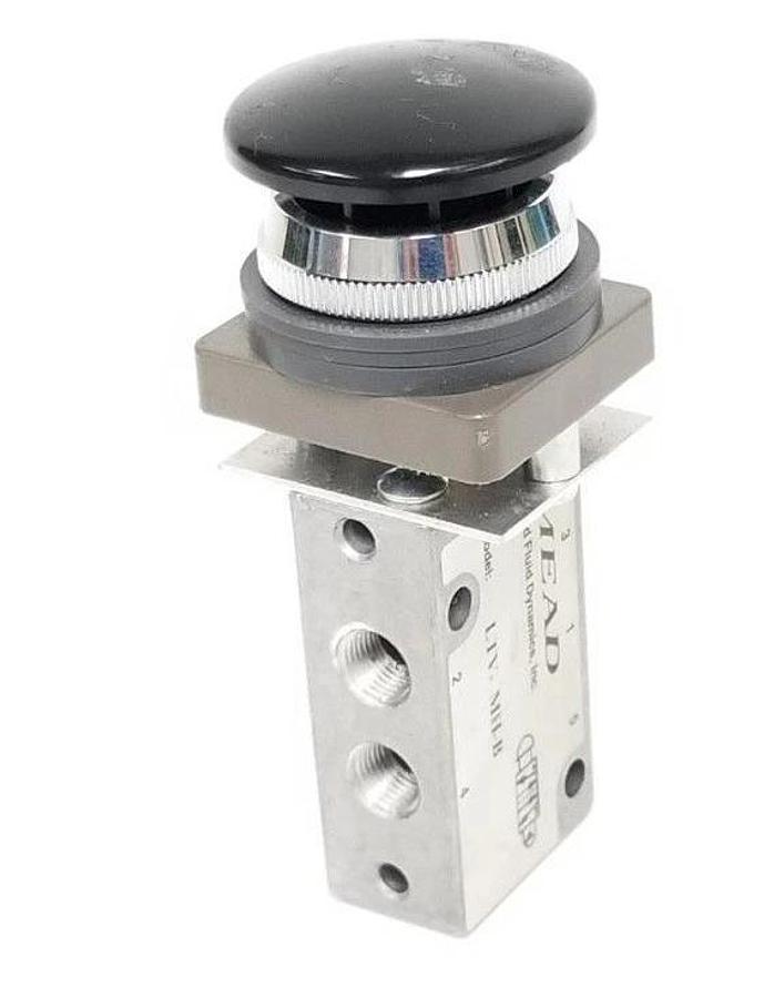 Used MEAD FLUID DYNAMICS LTV-MH-B PUSHBUTTON ASSEMBLY 5 PORT LTVMHB