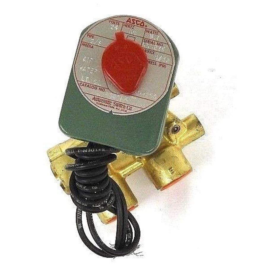 NEW ASCO 8321A4 SOLENOID VALVE 24 VOLTS, 3/8 PIPE, 9.7 WATTS, 10-200 PSI