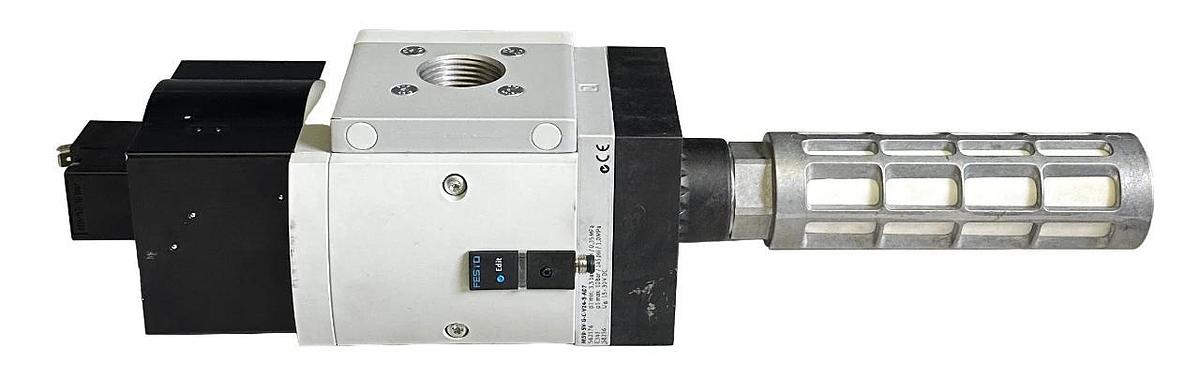 Used FESTO MS9-SV-G-C-V24-S-AD7 / 562176 SOFT START QUICK EXHAUST VALVE 1MPa 15-30VDC
