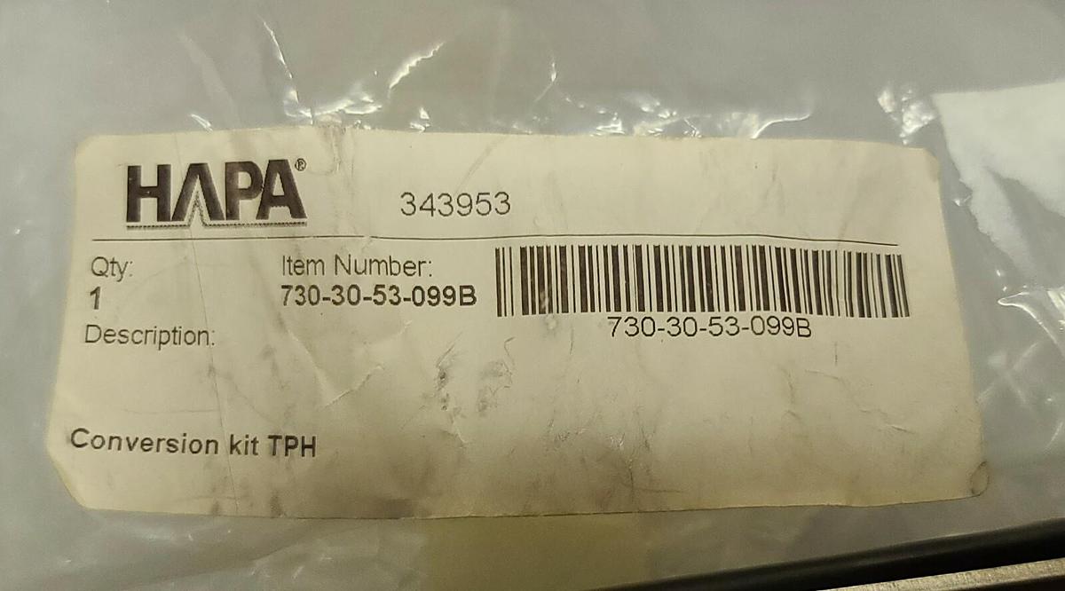 Used NEW HAPA H-730/29 CONVERSION KIT TPH 730-30-53-099B W/ 730-30-53-079B PRINT HEAD