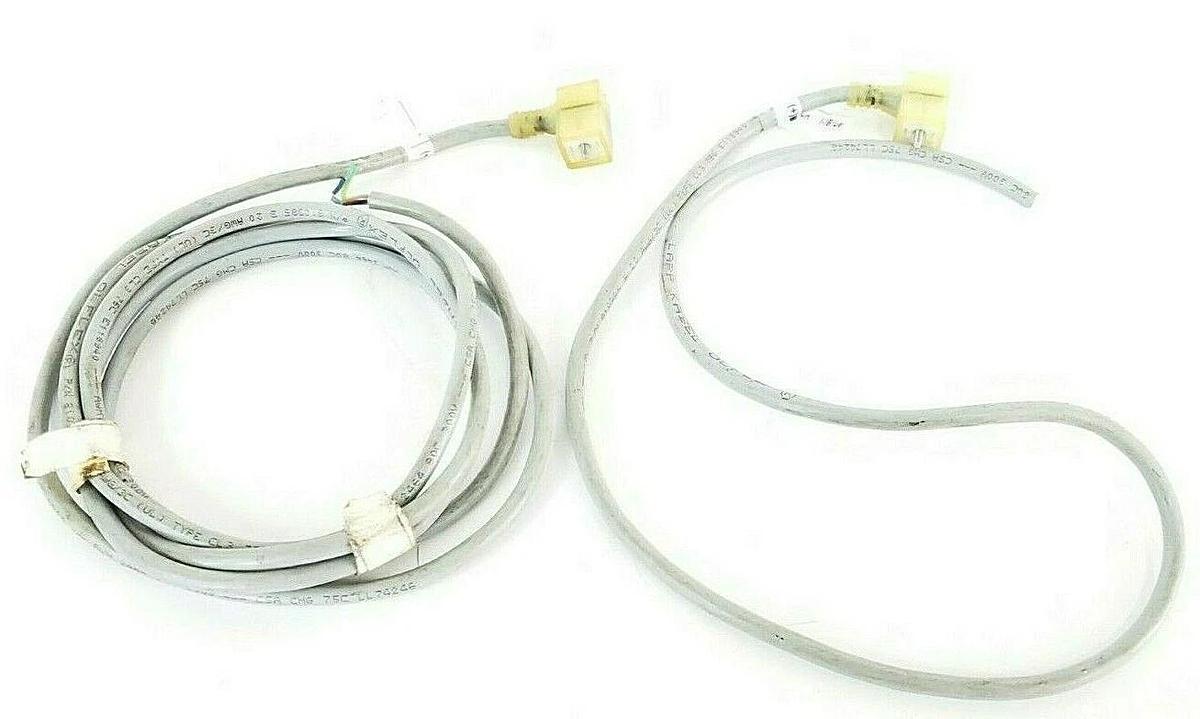 Used LOT OF 2 CANFIELD 120VAC 60VDC MOV SOLENOID CONNECTOR / LAPP OLFLEX 810985 CABLE