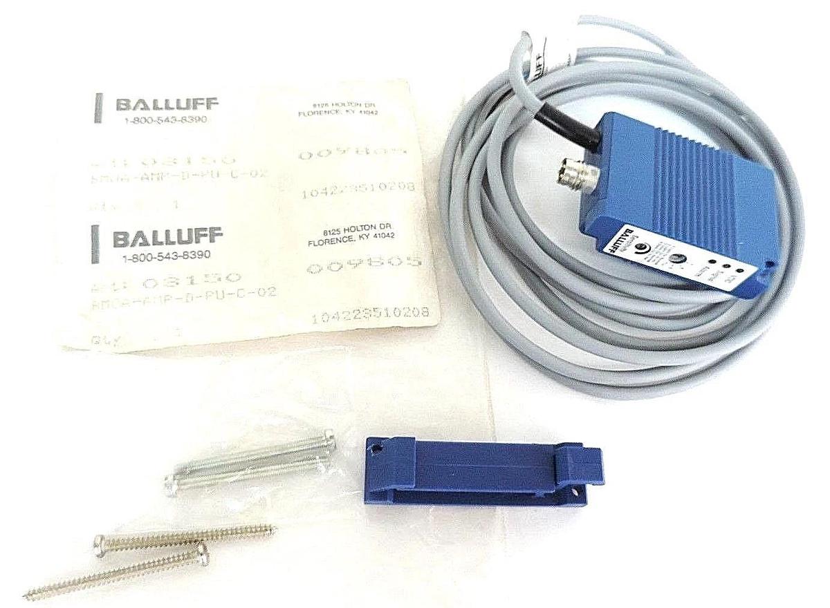 Used NEW BALLUFF BMOA-AMP-D-PU-C-02 SENSOR ART: 03150, BMOAAMPDPUC02