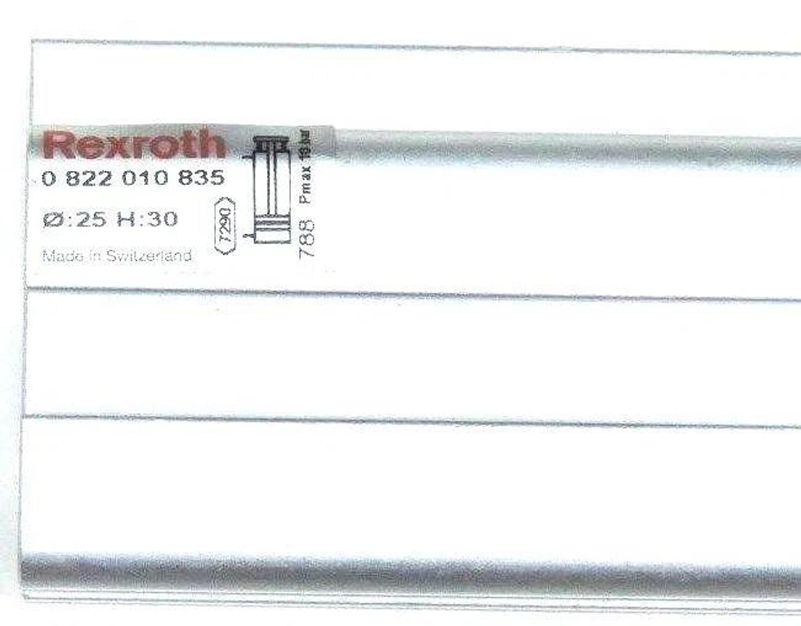 NEW REXROTH 0 822 010 835 DOUBLE ACTING CYLINDER 10BAR, 0822010835