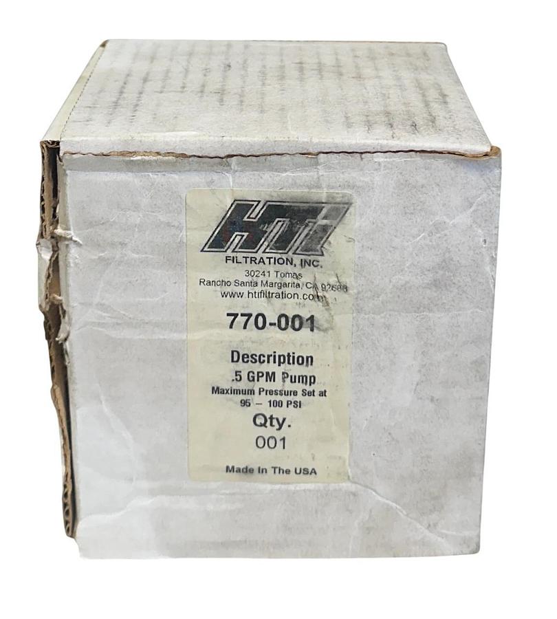 TUTHILL HTI 780-004 / 000LEV-C-A-7 ROTARY GEAR PUMP & MOTOR .25HP 3P .5GPM NSMP