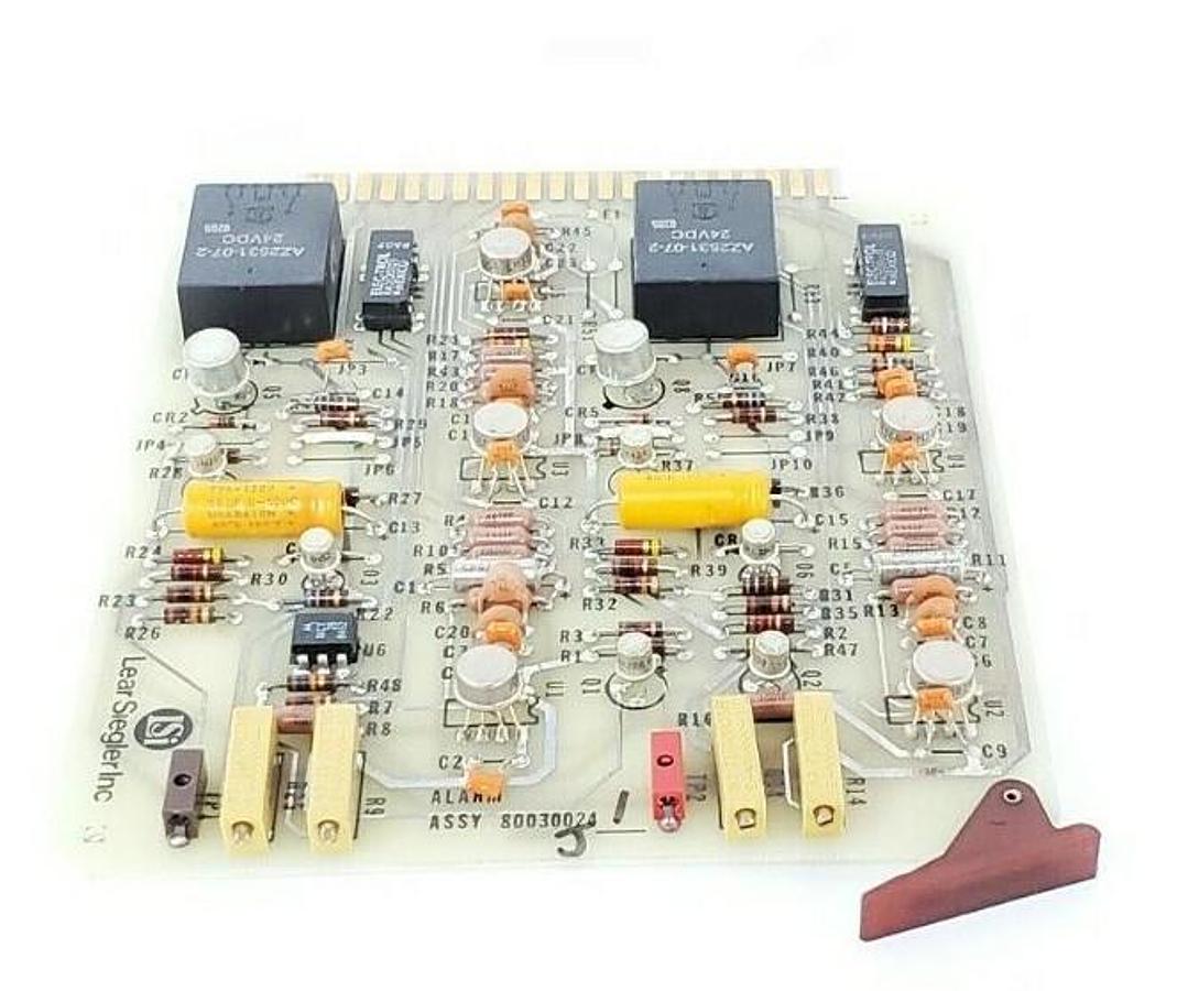 Used LEAR SIEGLER 80030024 ALARM BOARD 80030022