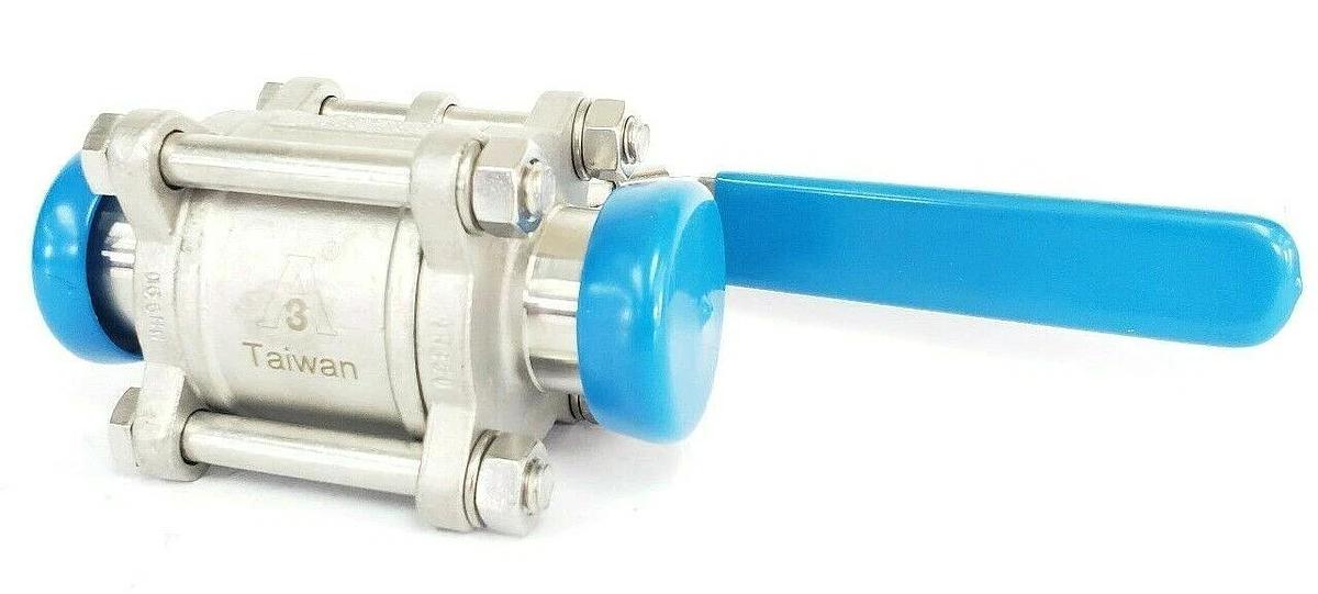 Used VNE APPLETON A3 OD372 BALL VALVE 1-1/2" 316 1000 WOG DN40 NH990 NH350