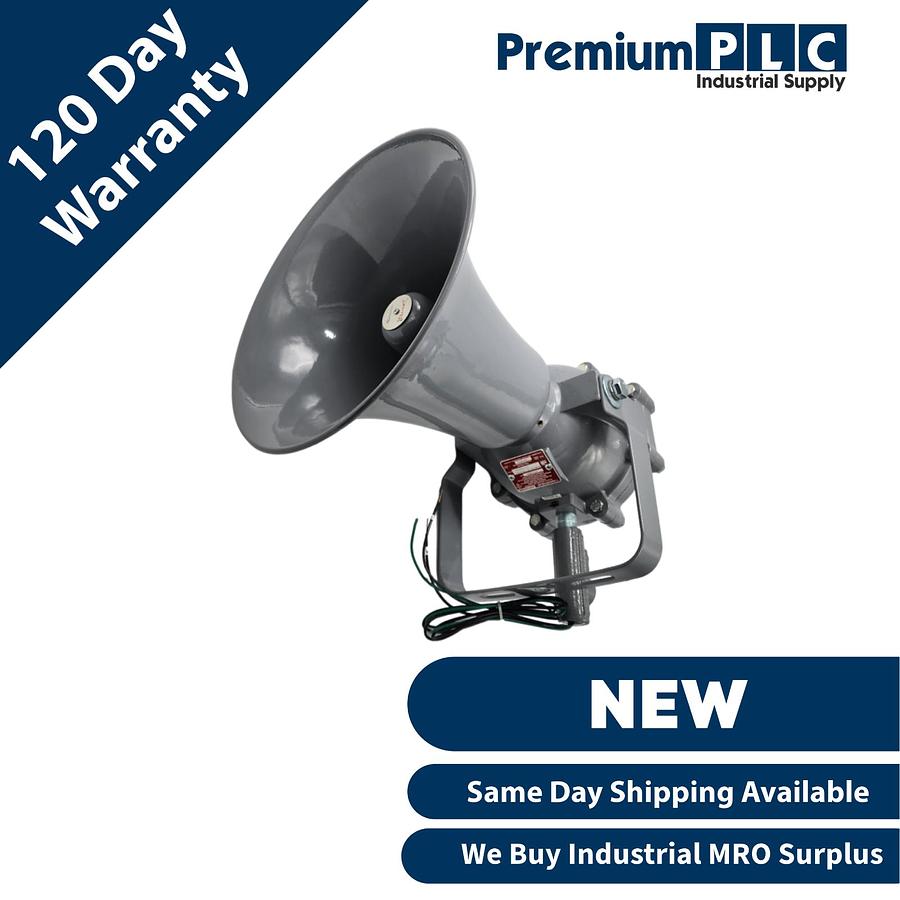 Used NEW EDWARDS SIGNALING 5522M-Y6 / 5522M AC/DC DUOTRONIC HORN EXPLOSION PROOF