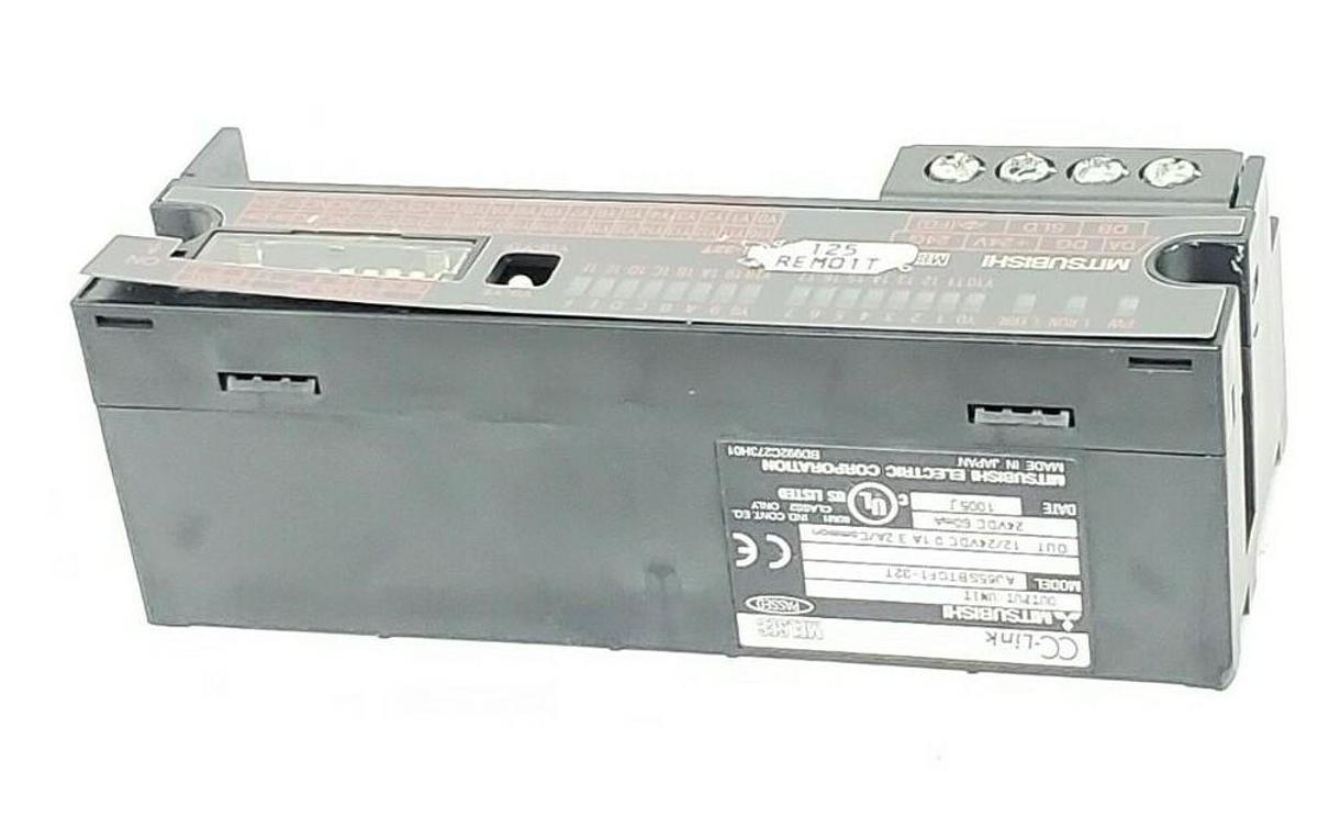 Used MITSUBISHI ELECTRIC AJ65SBTCF1-32T CC-LINK MELSEC OUTPUT MODULE AJ65SBTCF132T