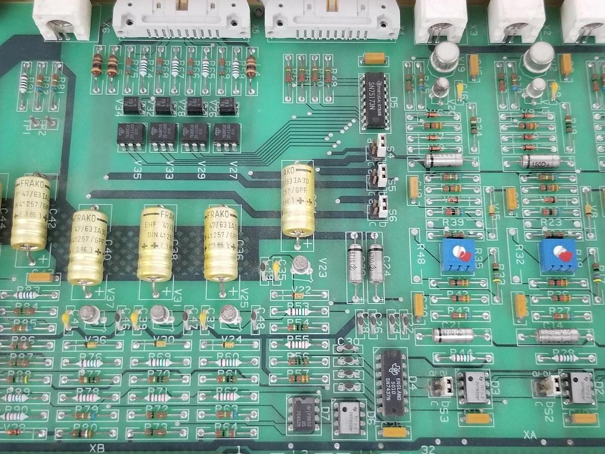 Used ABB / STROMBERG VD86-AMP VIDEO AMPLIFIER BOARD 57288001 5760958-3C VD86AMP
