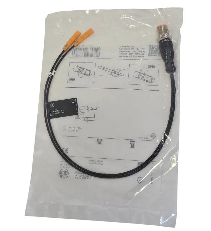 Used NEW IFM MKC3020BBPKG/A/0,3/ZH/US/2X CYLINDER SENSOR MK5351 10...30V DC 100mA