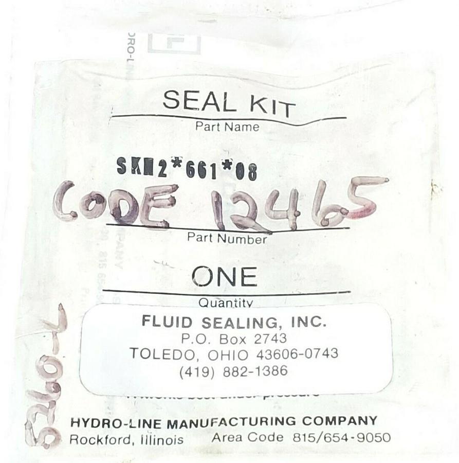 Used NEW HYDRO LINE SKN2-661-08 SEAL KIT SKN266108