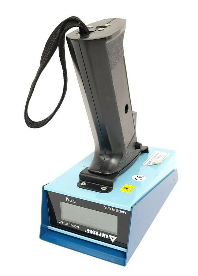 Used AMPROBE OT-220 OPTICAL TACHOMETER OT220