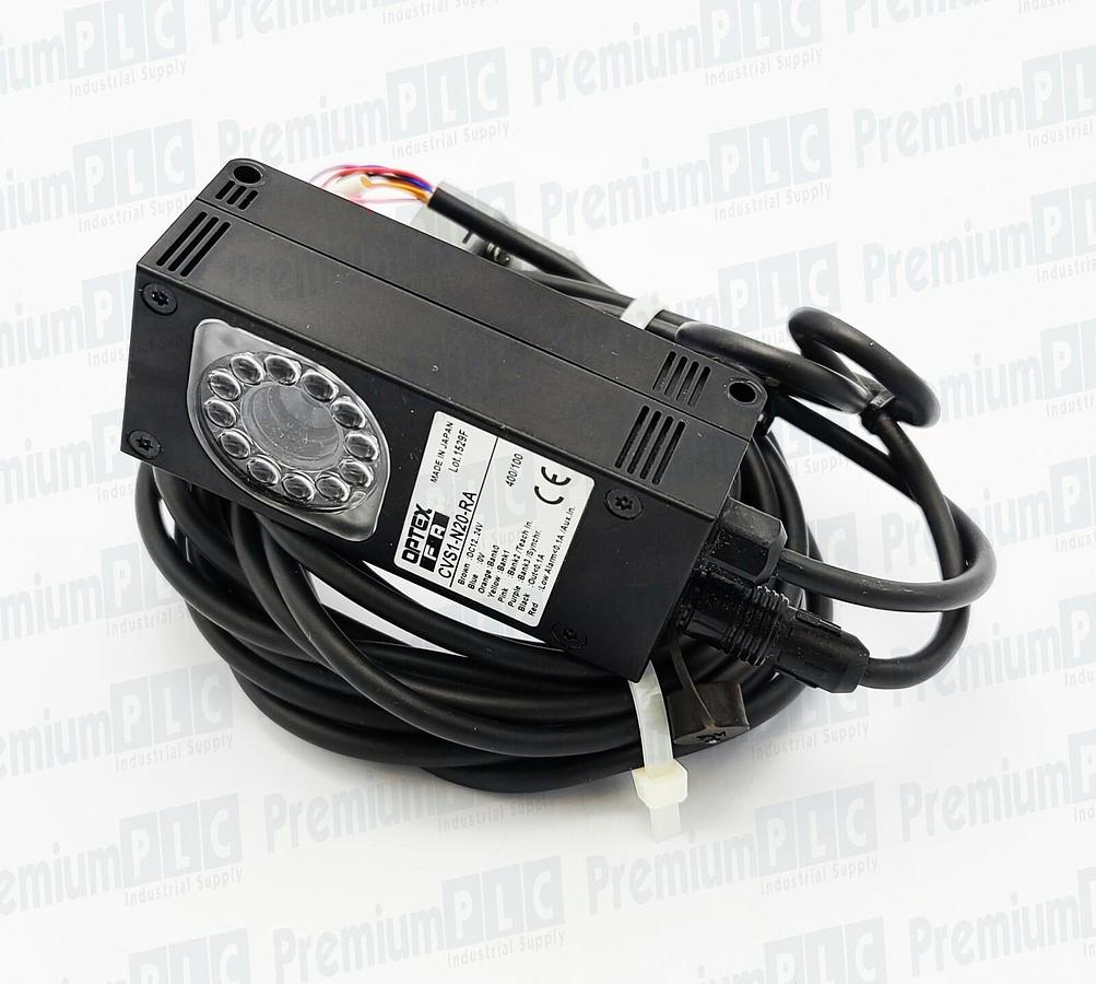 Used NEW OPTEX CVS1-N20-RA COLOR AREA SENSOR 20 DEGREE DETECTION ANGLE NPN CVS1N20RA