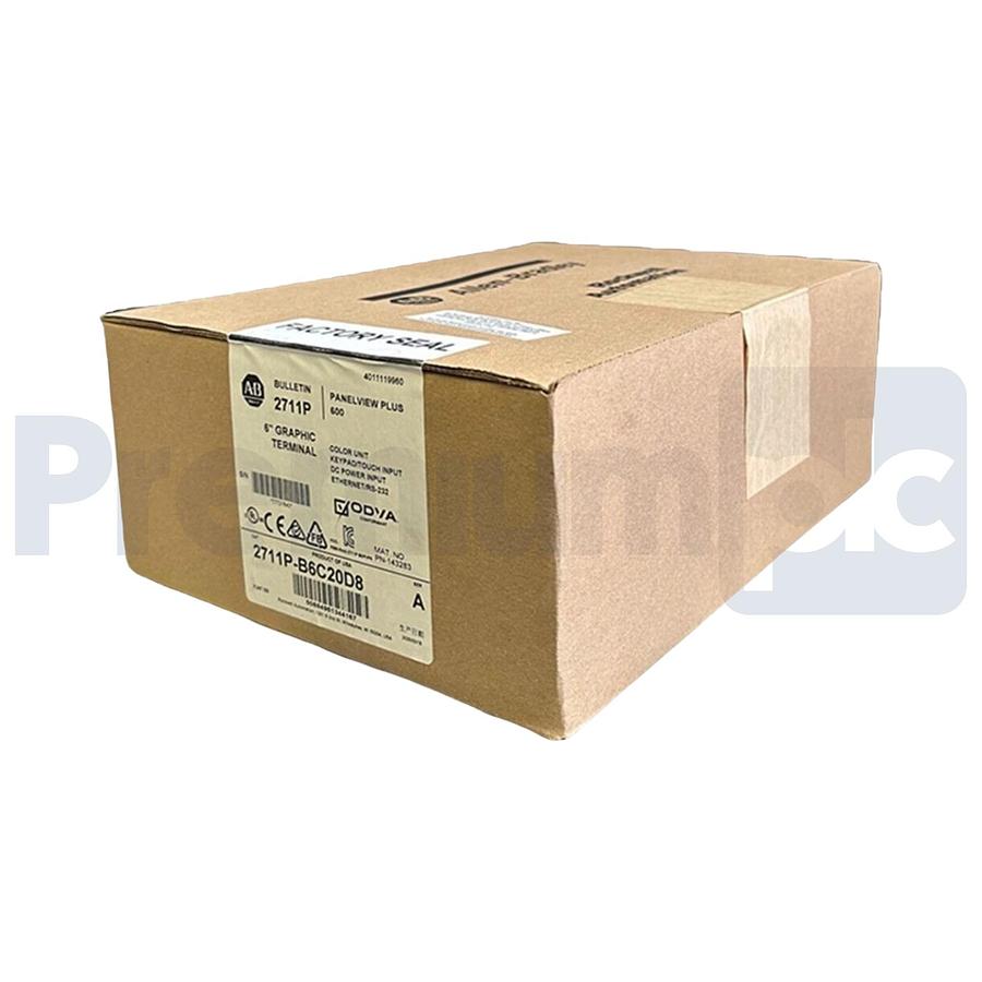 Used Sealed Allen Bradley 2711P-B6C20D8 /A PanelView Plus 600 Key/Touch Terminal NSFS