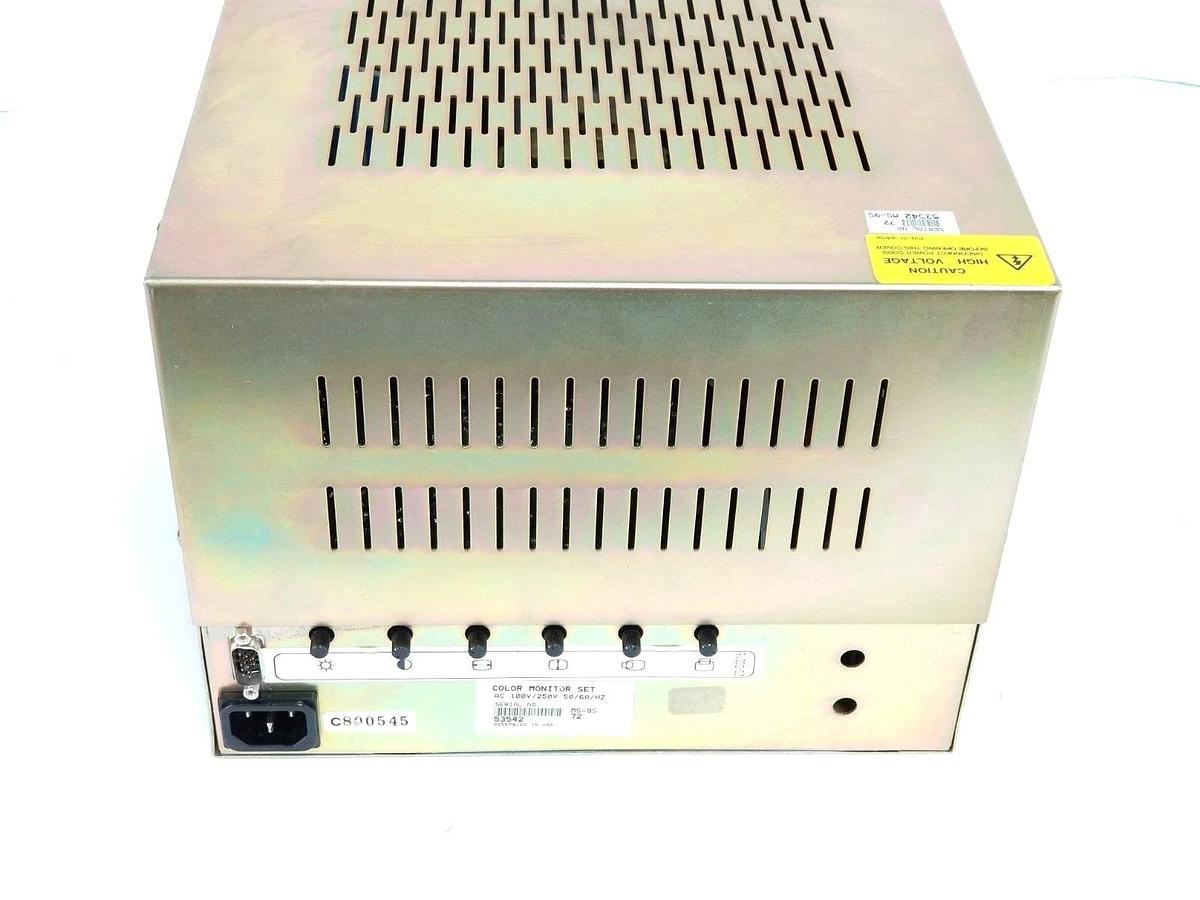 Used XCEL XLT10012A22 COLOR MONITOR SET AC 100V/250V, 50/60HZ