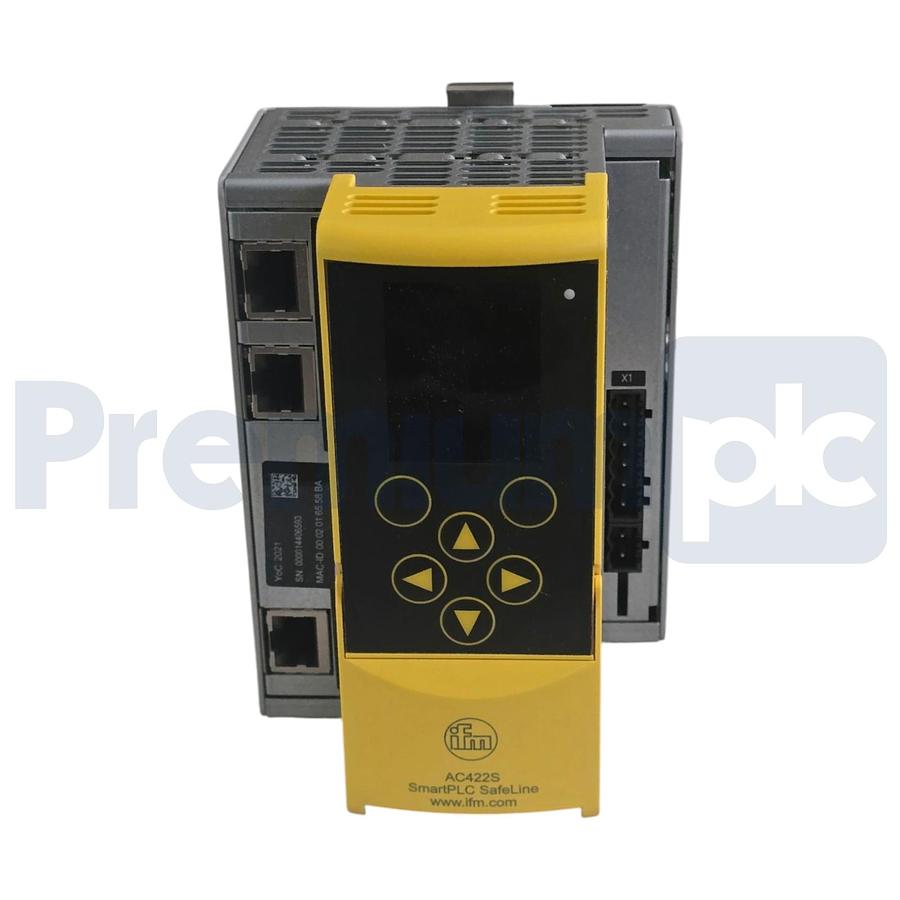 Used ifm Efector AC422S SmartPLC SafeLine 2ASi EIP Safety EtherNet/IP Gateway NSMP