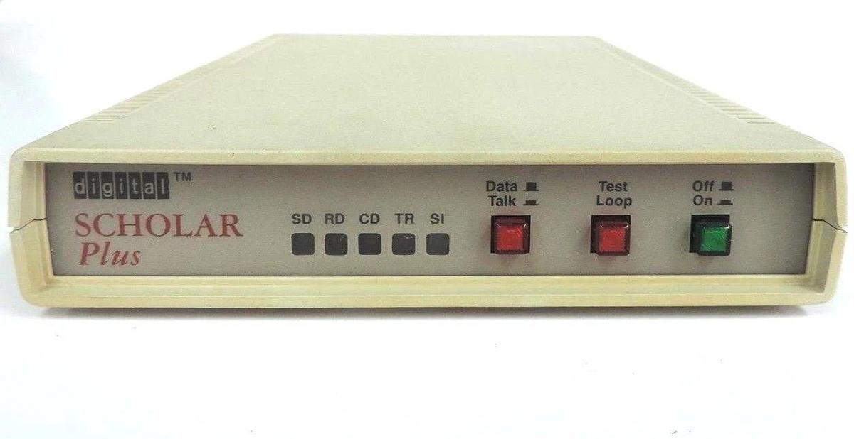 Used DEC DIGITAL EQUIPMENT CORPORATION SCHOLAR PLUS DF242-CA MODEM