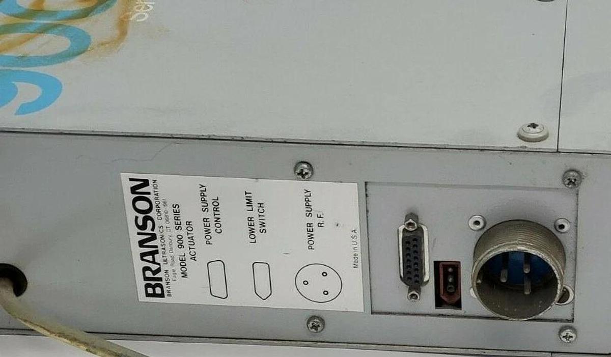 Used BRANSON 900 SERIES ULTRASONIC WELDER ACTUATOR, MODEL 088515