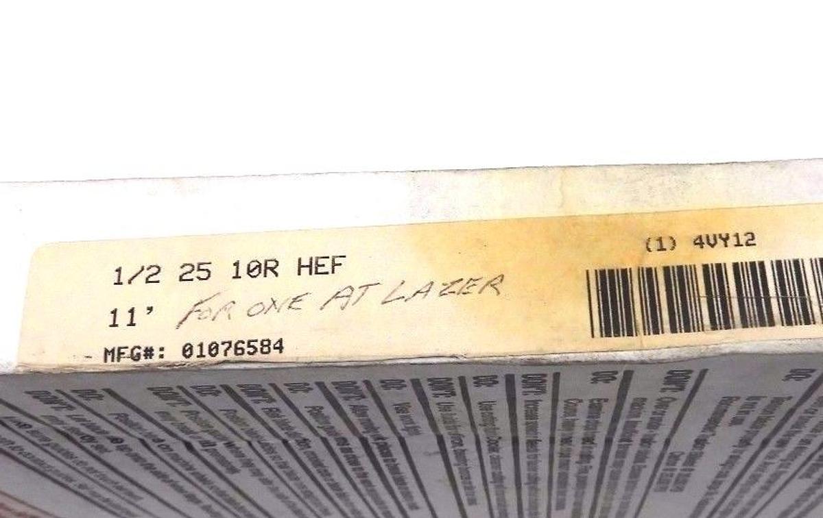 NIB MORSE 4VY12 BAND SAW BLADE 1/2 25 10R HEF, 11 FT., 01076584