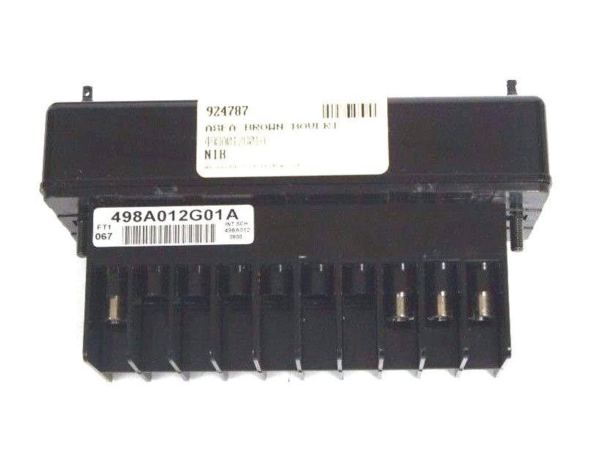 Used NIB ABB ASEA BROWN BOVERI 498A012G01A TERMINAL STRIP W/ MANUAL DISCONNECTS